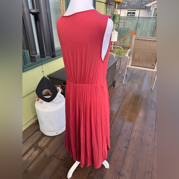 Daily Ritual Terracotta Dress - Picture 6 of 7